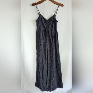 O'Neill Romper XS Long Wide Legs Navy Blue Surf Clothing Beach